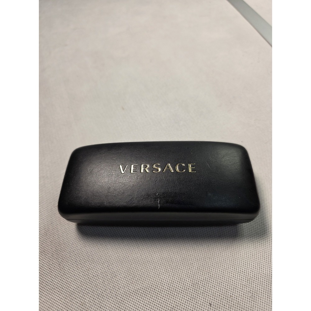 Versace Black Sunglasses Hard Shell Case And Cloth . Luxury